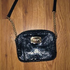 Michael Kors Small Black Crossbody - like new